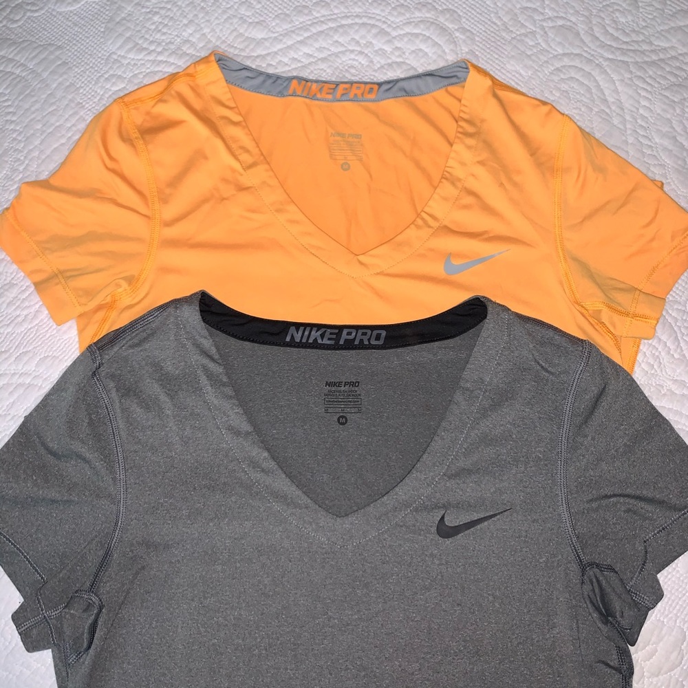 Bundle of Nike Pro Tops / Shirts